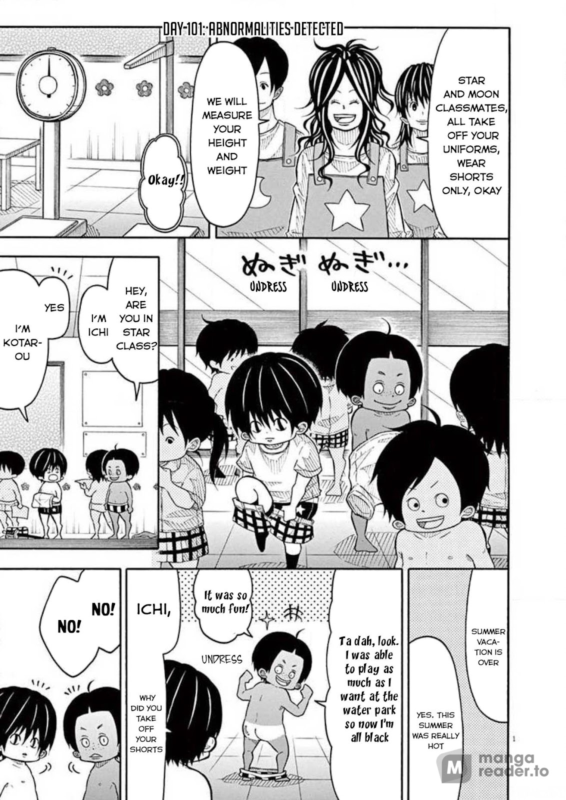 Kotaro Lives Alone, Chapter 101 image 001